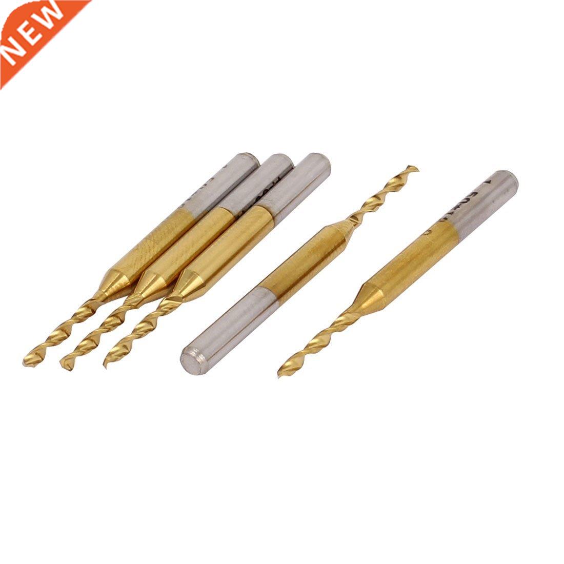 PCB CNC .175 x 1.5 x 12 mm tin coated Carbide Drill Bits 5p