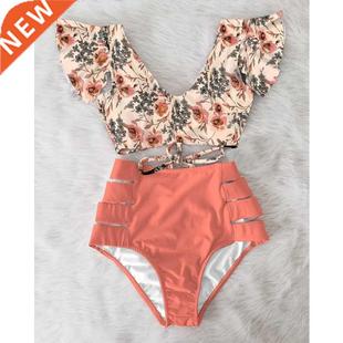 Swimsuit Swimwear Women Bikini Leopard suit white 2022 Swim