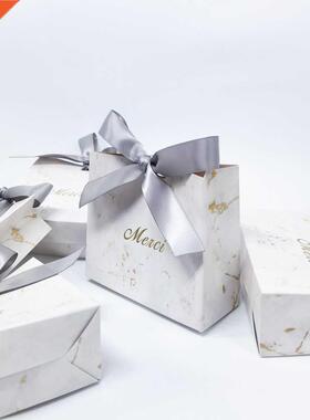 Merci Party Favor Mini Gift Bag Box Paper Bag for Wedding Ba