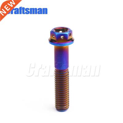 1Pcs Ti M10 M8 Motorcycle Disc Brake Bolt Titanium Bolts Bur