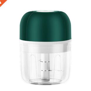Electric Garlic Chopper Handheld Wireless Garlic Press Mashe