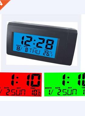 CT66 Car Thermometer Clock Digital Clock Mini Auto Watch Aut