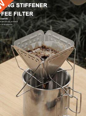 Pour Over Coffee Filter Stainless Steel Reusable Coffee Drip