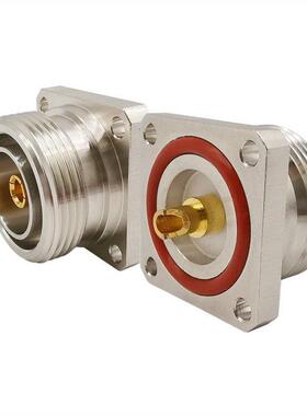 1Pcs L29 7/16 Din Female Jack Center Connector With 4 Holes