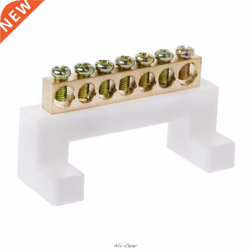 7 Positions Electric Cable Connector Screw Barrier Terminal