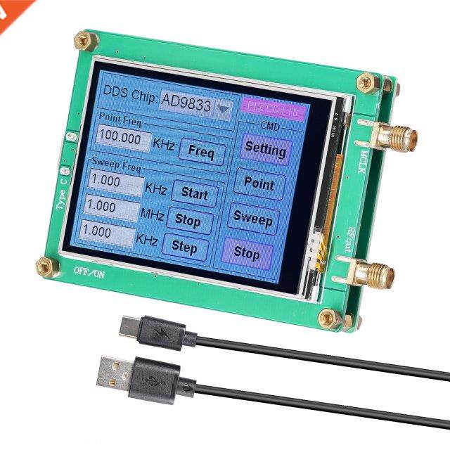 Touchng Screen DDS Module Sgnal-Generator 10Bt Snewave S