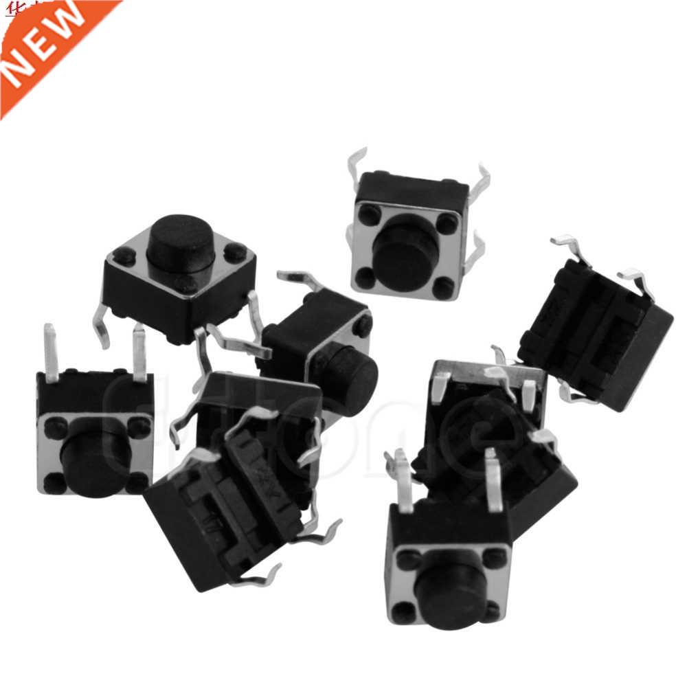 10pcs Tactile Push utton Switch Tact Switch for Arduino 4P