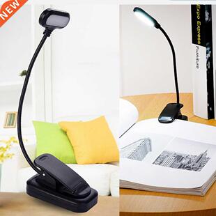Mini Desk Protection Study Clip Light Night Book Eye LED
