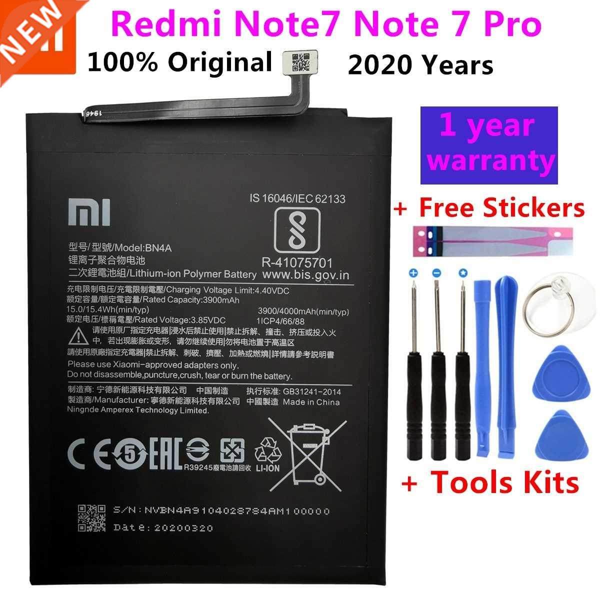 Original Replacet Battery Redmi Note7 Note 7 Pro M1901F7C