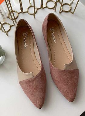 Ladies Flat Shoes Sweet Flat Light Ladies Boat Shoes One Ped