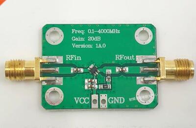 Low power consumption microwave radio frequency broadband am
