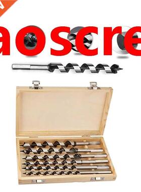 6Pcs Wookworking Auger Drill Bit Set 6/8/10/12/16/20mm Carpe