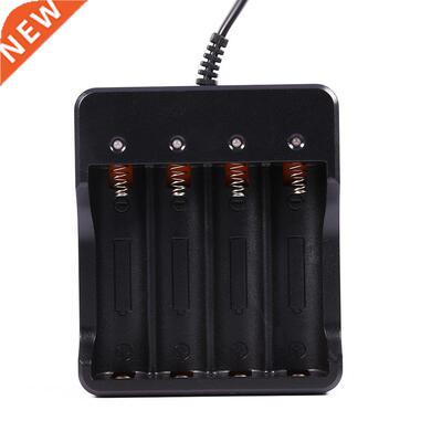 Black Color Power Charger 3.7V 9800mAh 4x 18650 Li-ion Recha