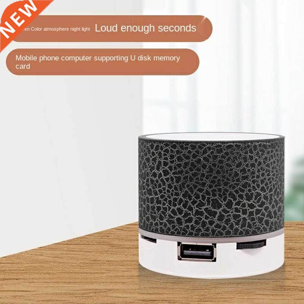 Portable Bluetooth-compatible Speaker LED Colorful Lights Sp