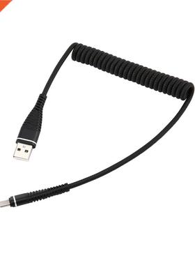 USB-C Type C Cable stretched Coiled Spring Spiral Type-C Mal