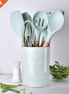 Silicone Kitchenware Cooking Utensils Heat Resistant Non-Sti