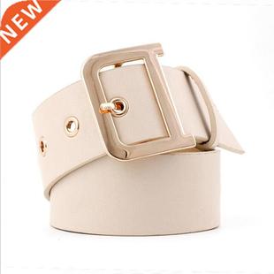 Female Rin Wide Tan Grommet Red Black Ladies New Belt 4.8