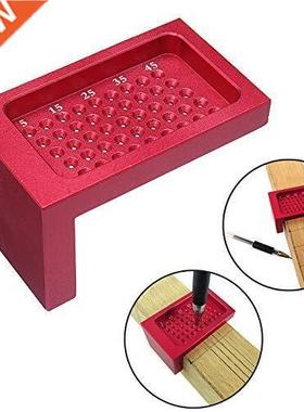 Woodworking Scriber T-type Ruler Hole Scribing Gauge Aluminu