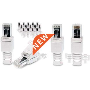 Network Connectors, Tool-Free CAT6A RJ45 LAN UTP Cable Conne
