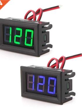 AC 70-500V Digital Voltmeter LED Display Panel 2 Wire Volt V