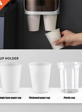 Wall Mounted Disposable Paper Cup Dispenser Pull Type Plasti