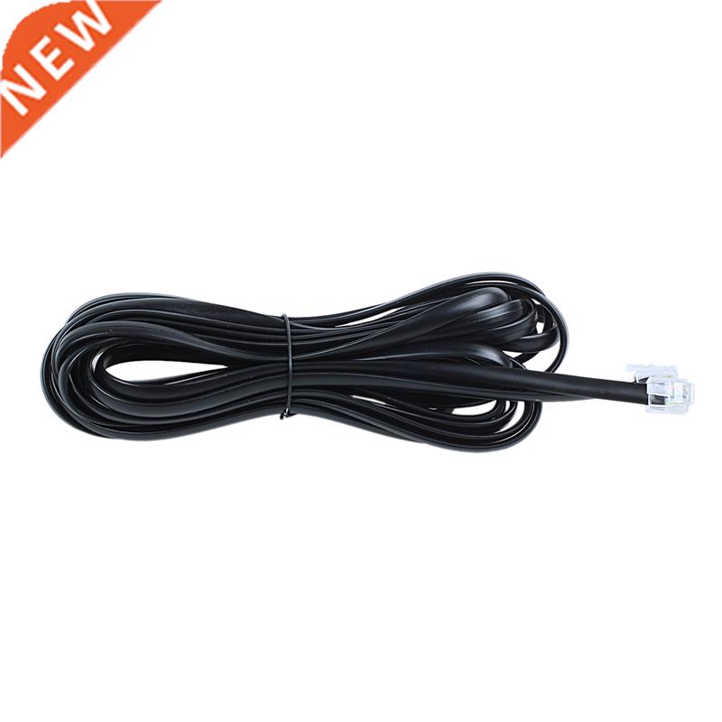 6P6C RJ11 Telephone Extension Fax Modem Cable Line 5M Length