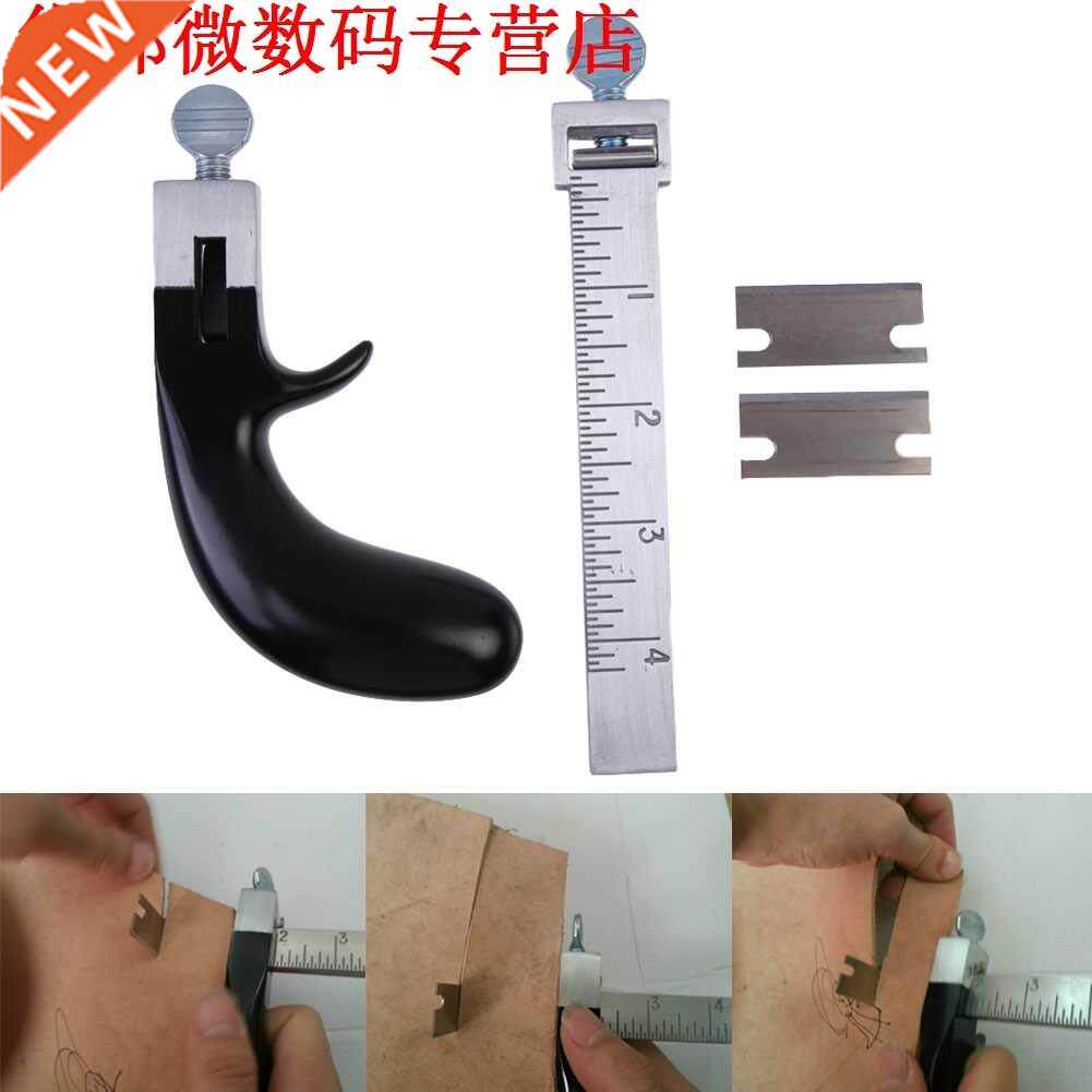 DRAW GAUGE Lederen Band Cutter Hand Snijgereedschap Snijden