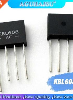 5PCS KBL608 KBL 608 800V 6A bridge stack rectifier bridge r