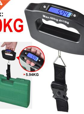 Mini Luggage Scale 50kg/10g Digital Electronic Travel Weighs