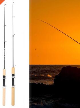 60/80/100c ini Telescopic Ice Fishing Rod Portable Carbon