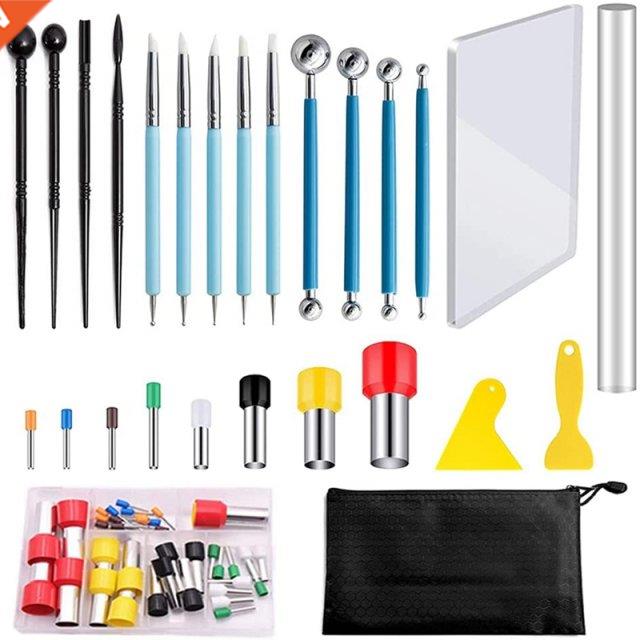 58Pcs Polymer Clay Tools Modelling Tool Set Sculpting Tool K