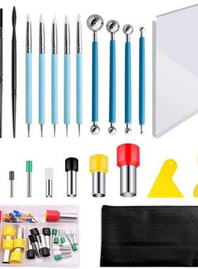58Pcs Polymer Clay Tools Modelling Tool Set Sculpting Tool K