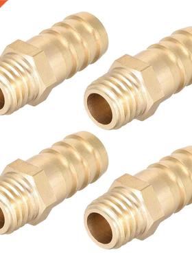 Brass Fitting Connector Metric M12x1.75 Male to Barb Hose ID