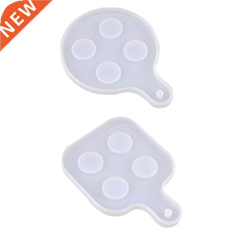 Shot Glass Serving Tray Resin Mold,8 Holes Silicone Wine Gla