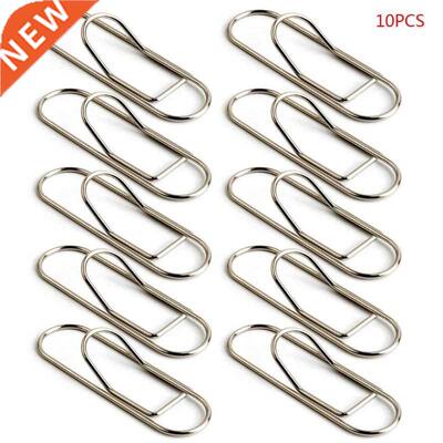 10pcs Metal Pencil Pen Clips Paper Photo Notebook Journal H