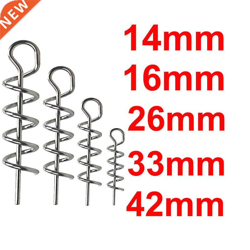 Pasadores de pesca de 20, 40 o 100 piezas, tornillo de pesca