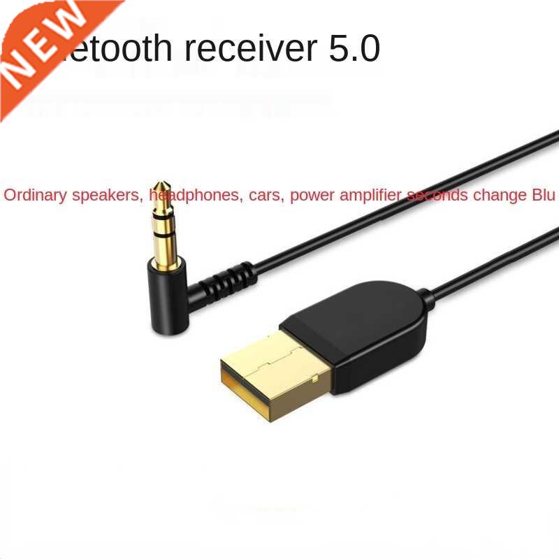Bluetooth 5.0 Receiver Car AUX 3.5mm Jack Wireless Dongle Au