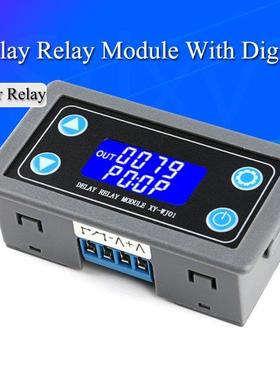 DC12V LED Digital Time Delay Relay Module Programmable Timer