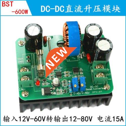 DC-DC 600W 10-60V to 12-80V Boost Converter Step-up Module P