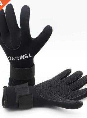 mm 5mm Neoprene Diving Winter Heated Gloves For Men Women D