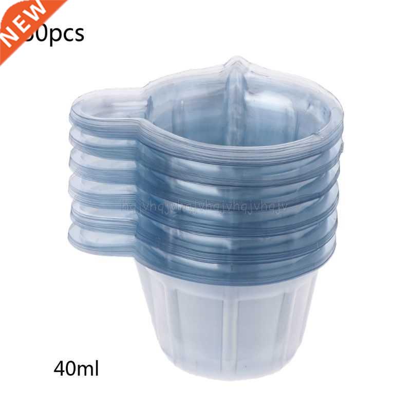 50Pcs 40ML Plastic Disposable Cups Dispenser  Epoxy Resin
