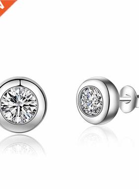 925 Sterling Silver Earrings Stud for Women Solid Silver Jew