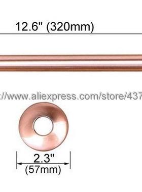 Antique Red Copper Round 8