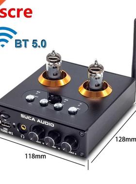 Bluetooth-Compatible 6K4 Vacuum Tube Preamp HiFi Stereo NE55