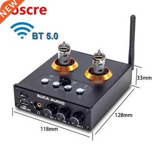 Bluetooth-Compatible 6K4 Vacuum Tube Preamp HiFi Stereo NE55