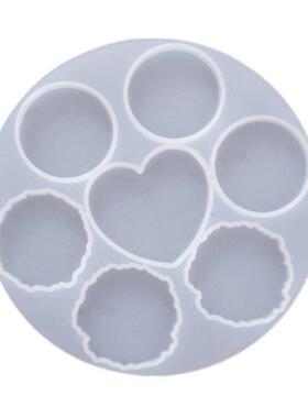 Round Phone Grip Epoxy Resin Mold Silicone Phone Socket Circ