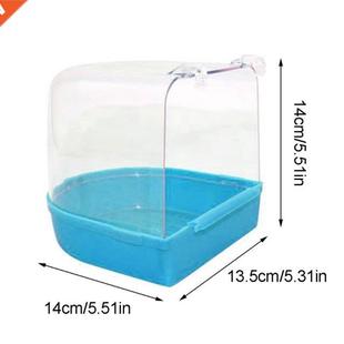 Bird Bath Parrot Suspension Bat Covered Caged Cage Out Multi