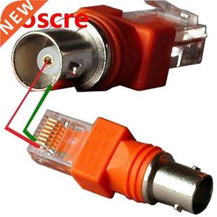 Female RJ45 5Pcs adapter BNC male Connec Lot