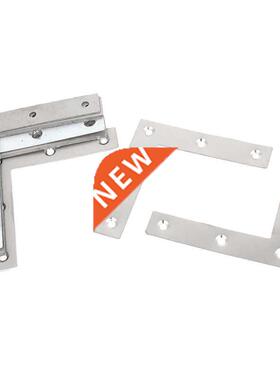 80x80mm Flat L Shape Corner Brace Angle Bracket Support 10pc