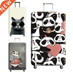 Thicken Luggage Cover Case On a Suitcase Panda Pattern Suitc